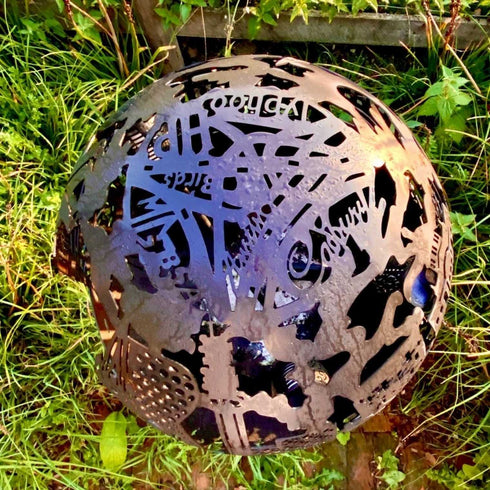 Bespoke Spherical Fire Pit BIRMINGHAM